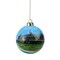 Roman San Francisco Golden Gate Bridge and Lighthouse Christmas Ball Ornament 3.25" (82mm)